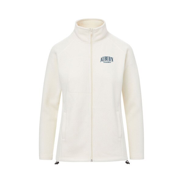 Ladies Ivory Full Zip Fleece Jacket
